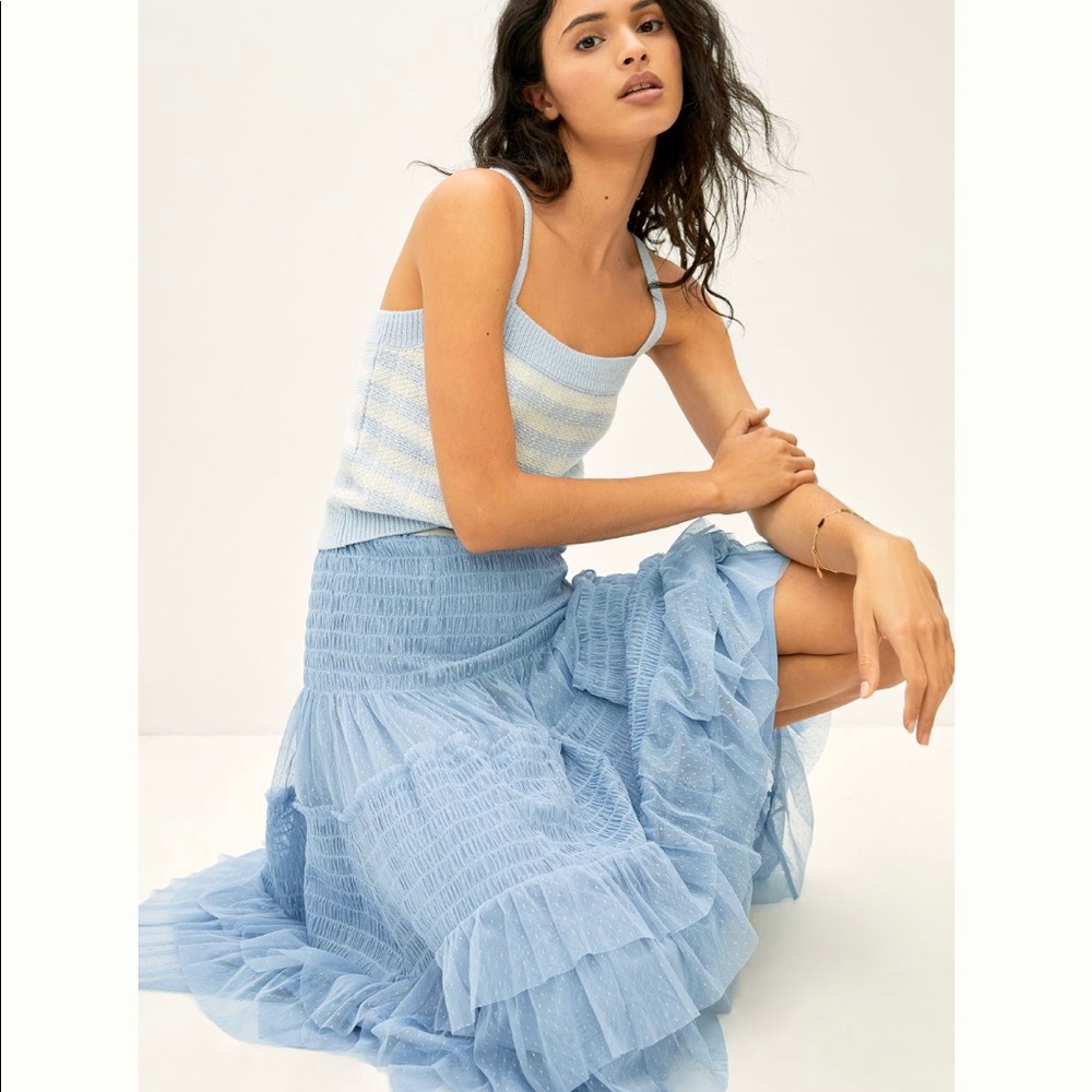 Tulle skirt from Anthropologie super cute